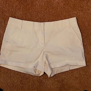 Women's J Crew white shorts. Size 10